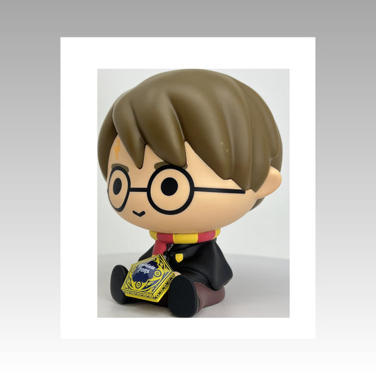 Tirelire Chibi Harry Potter et boîte de chocogrenouille