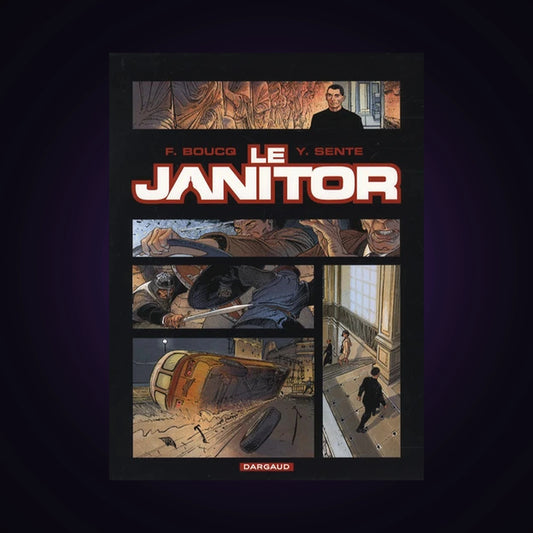 Janitor. Pack Tomes 1 et 2 avec fourreau