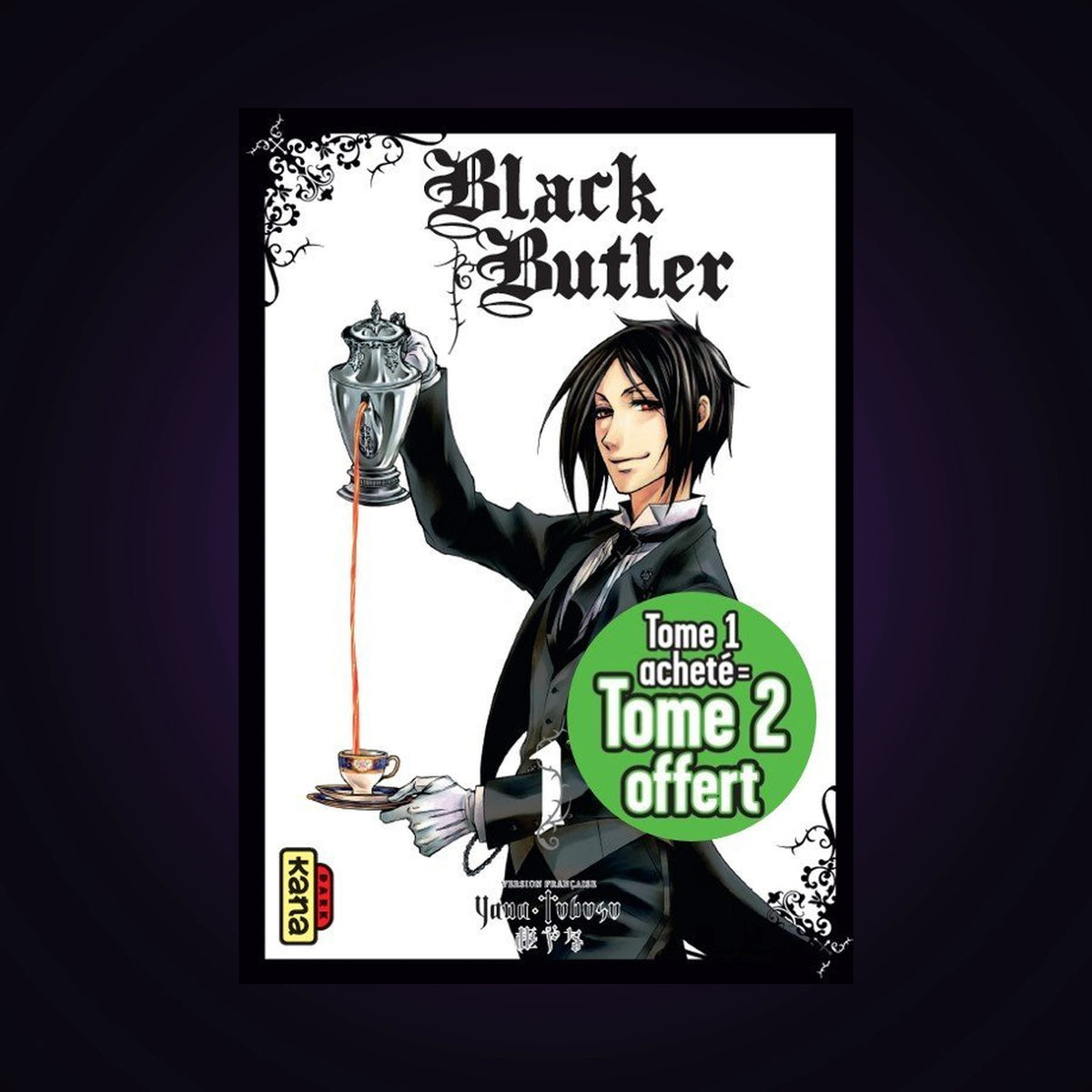 Black Butler. Tome 1 + tome 2 offert