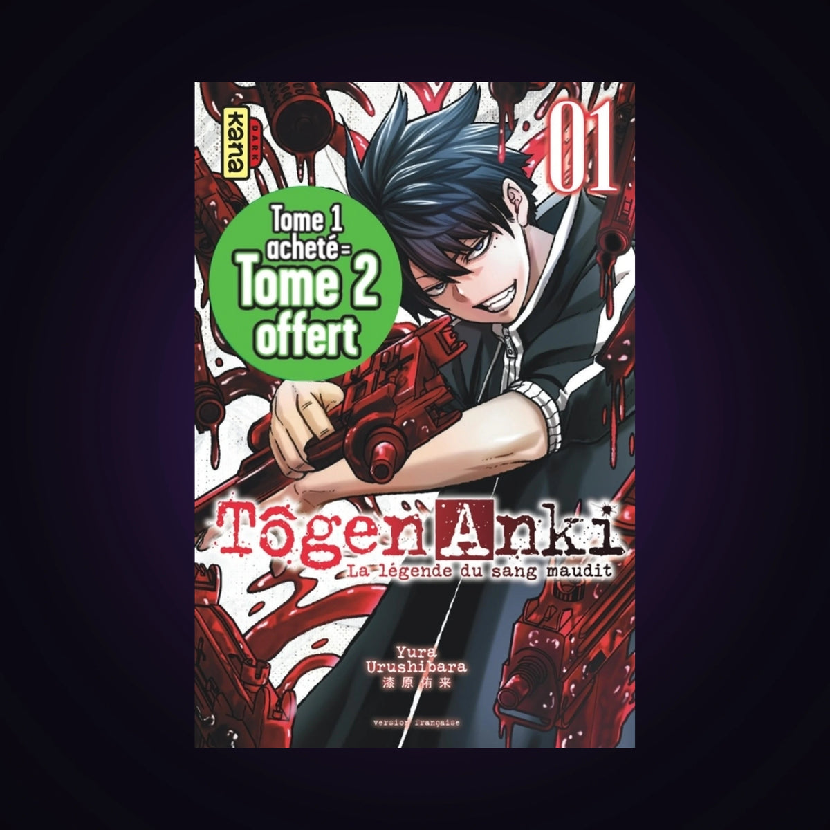Pack Tôgen Anki - La légende du sang maudit. Tomes 1 et 2