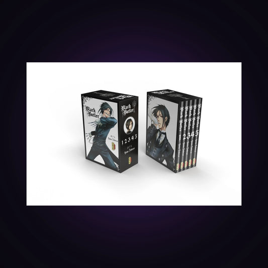 Coffret Black Butler. Tomes 1 à 5