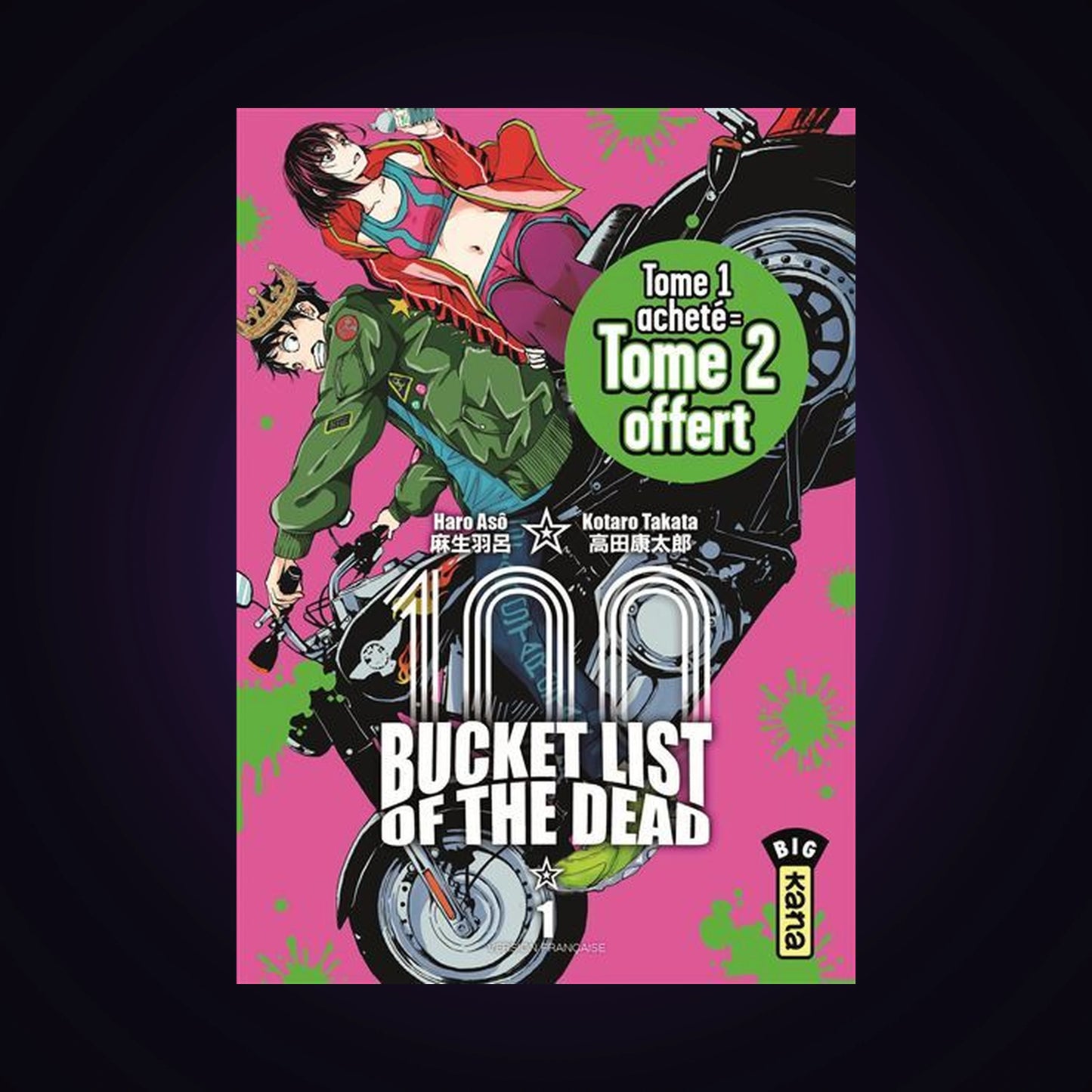 100 Bucket List of the Dead. Pack Tome 1 + Tome 2 offert