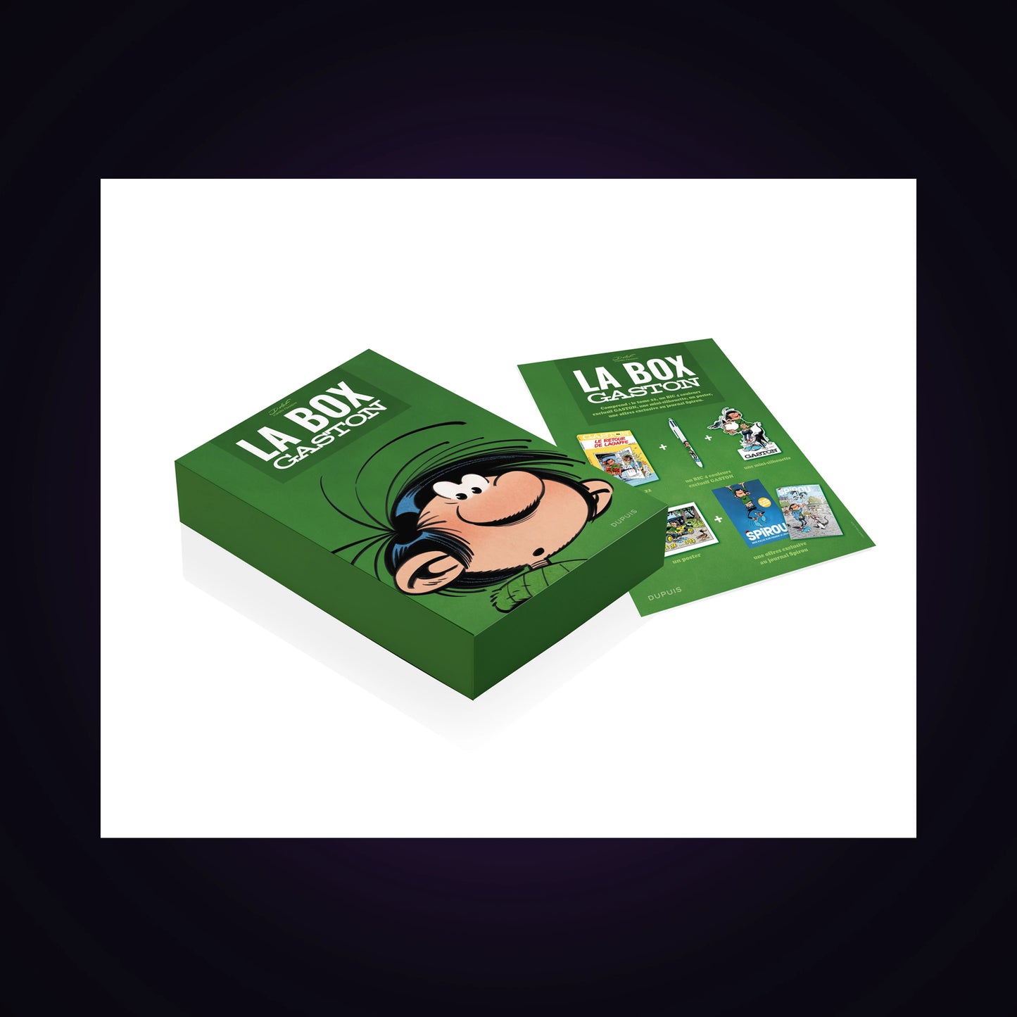 La box Gaston - Coffret. Tome 22