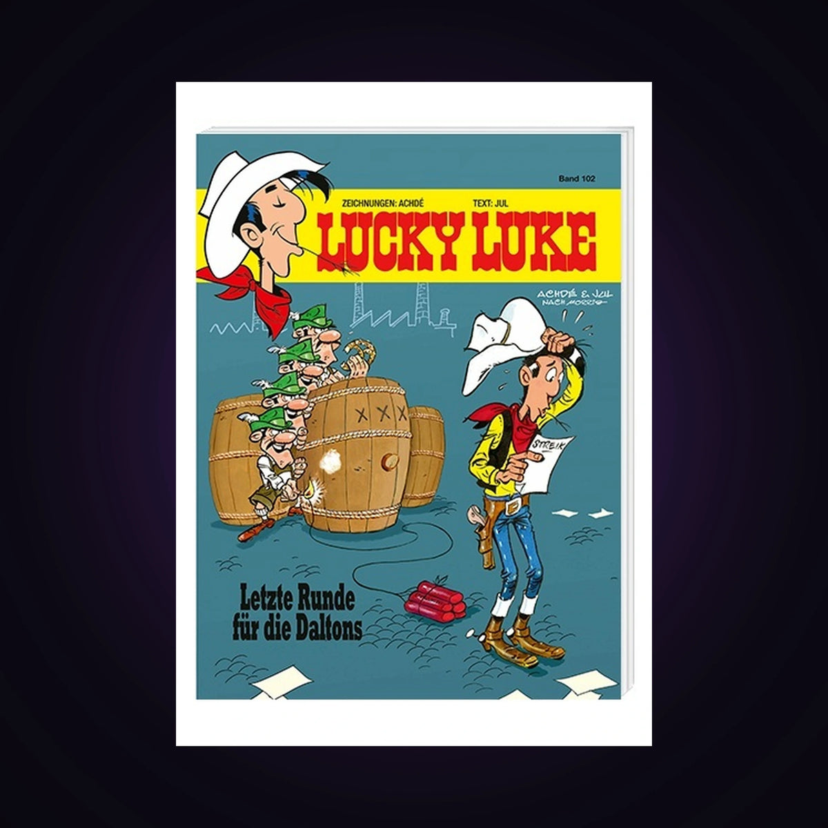 Lucky Luke. Band 102 - Letzte Runde für die Daltons (DE)