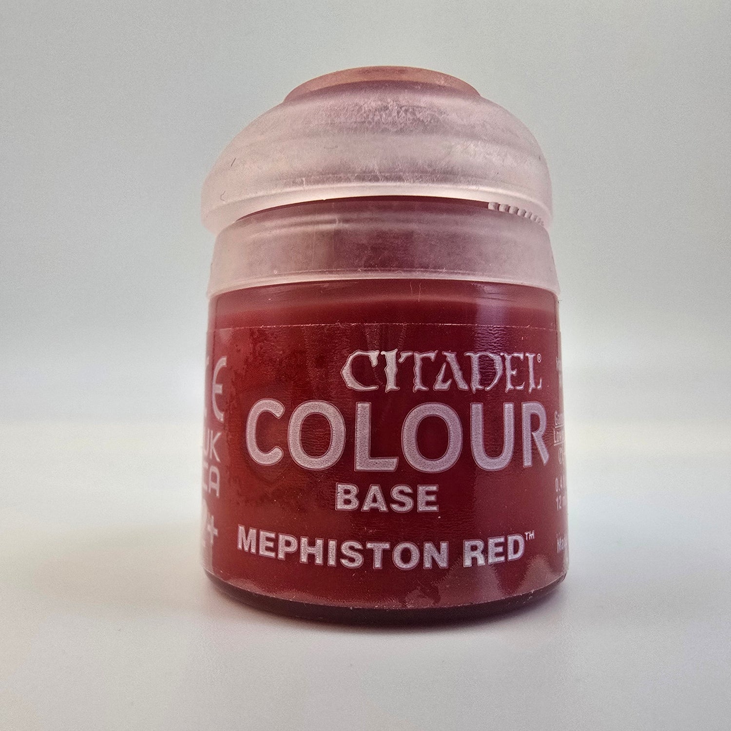 Base - Peinture Citadel Colour - Mephiston Red