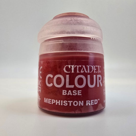 Base - Peinture Citadel Colour - Mephiston Red