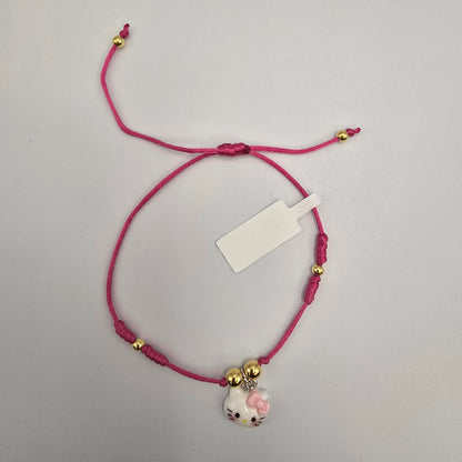 Hello Kitty Bracelet artisanal réglable