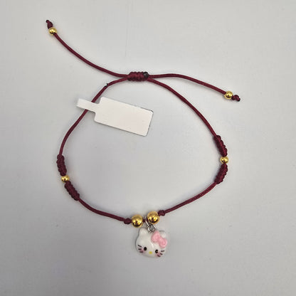 Hello Kitty Bracelet artisanal réglable