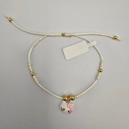 Hello Kitty Bracelet artisanal réglable