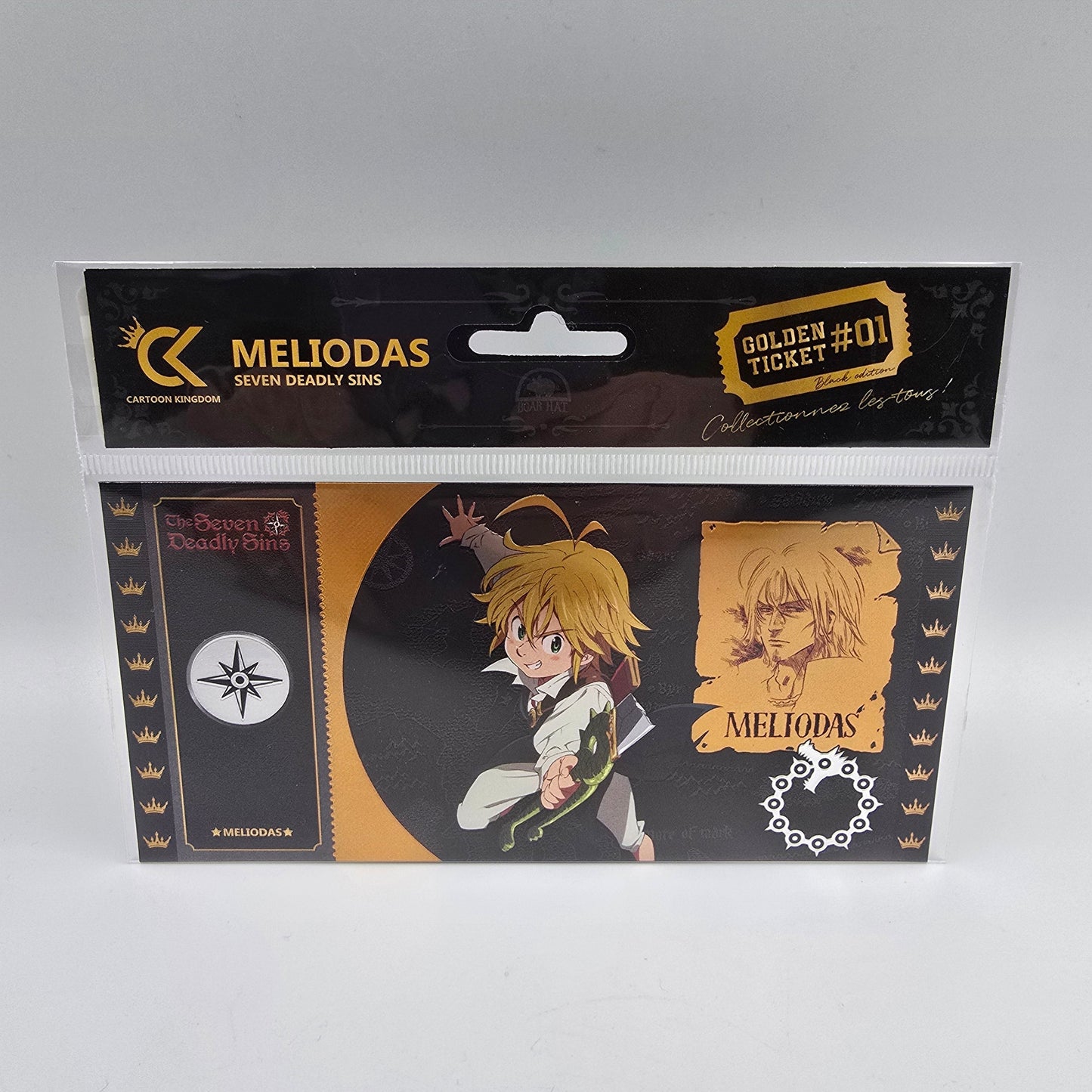 Seven Deadly Sins - Meliodas - Golden Ticket N°1
