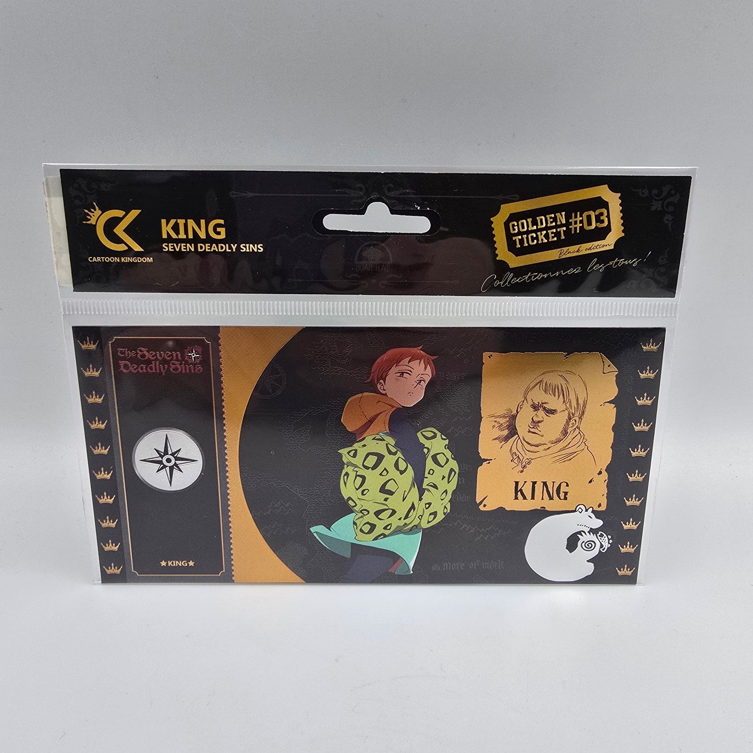 Seven Deadly Sins - King - Golden Ticket N°3