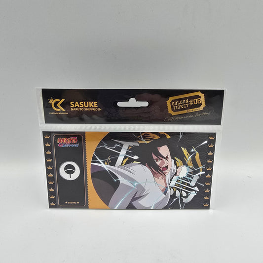 Naruto Shippuden - Sasuke - Golden Ticket N°8