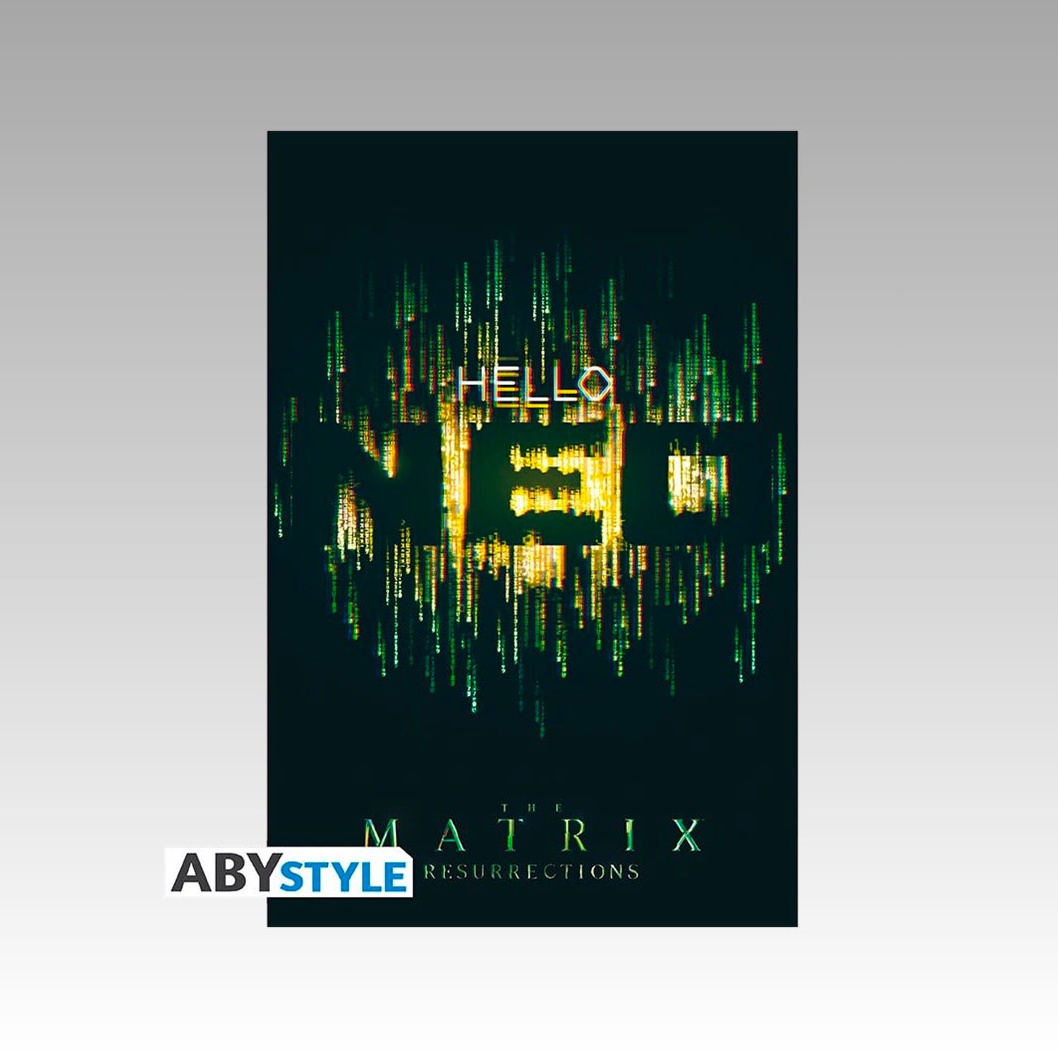 Poster - Matrix - Hello Néo - poster roulé filmé (91.5x61)