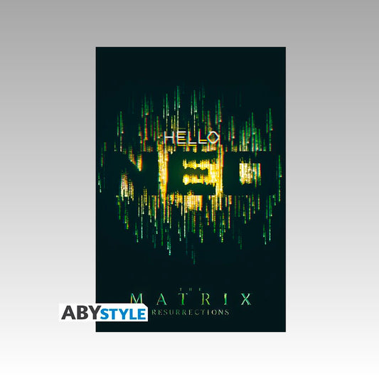 Poster - Matrix - Hello Néo - poster roulé filmé (91.5x61)