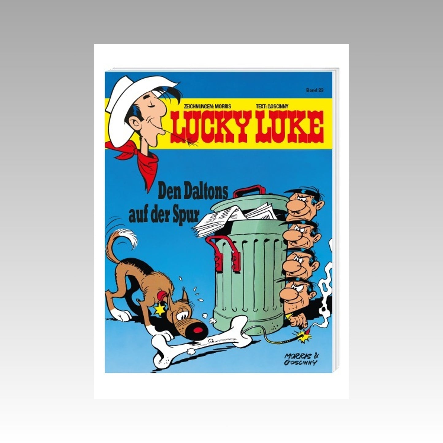 Lucky Luke. Band 23 - Den Daltons auf der Spur (DE)