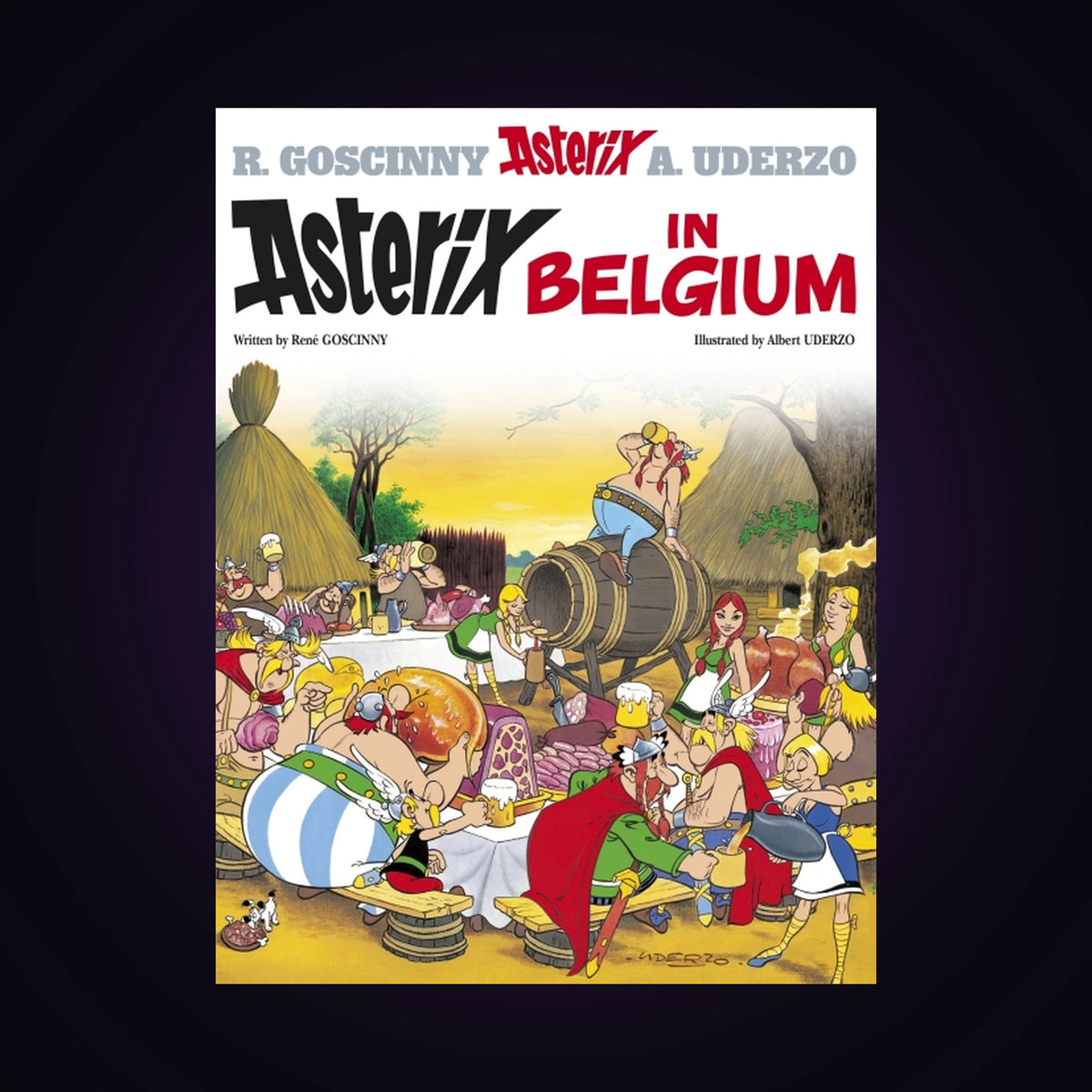 Asterix. Volume 24 - Asterix in Belgium (couverture souple 2005)