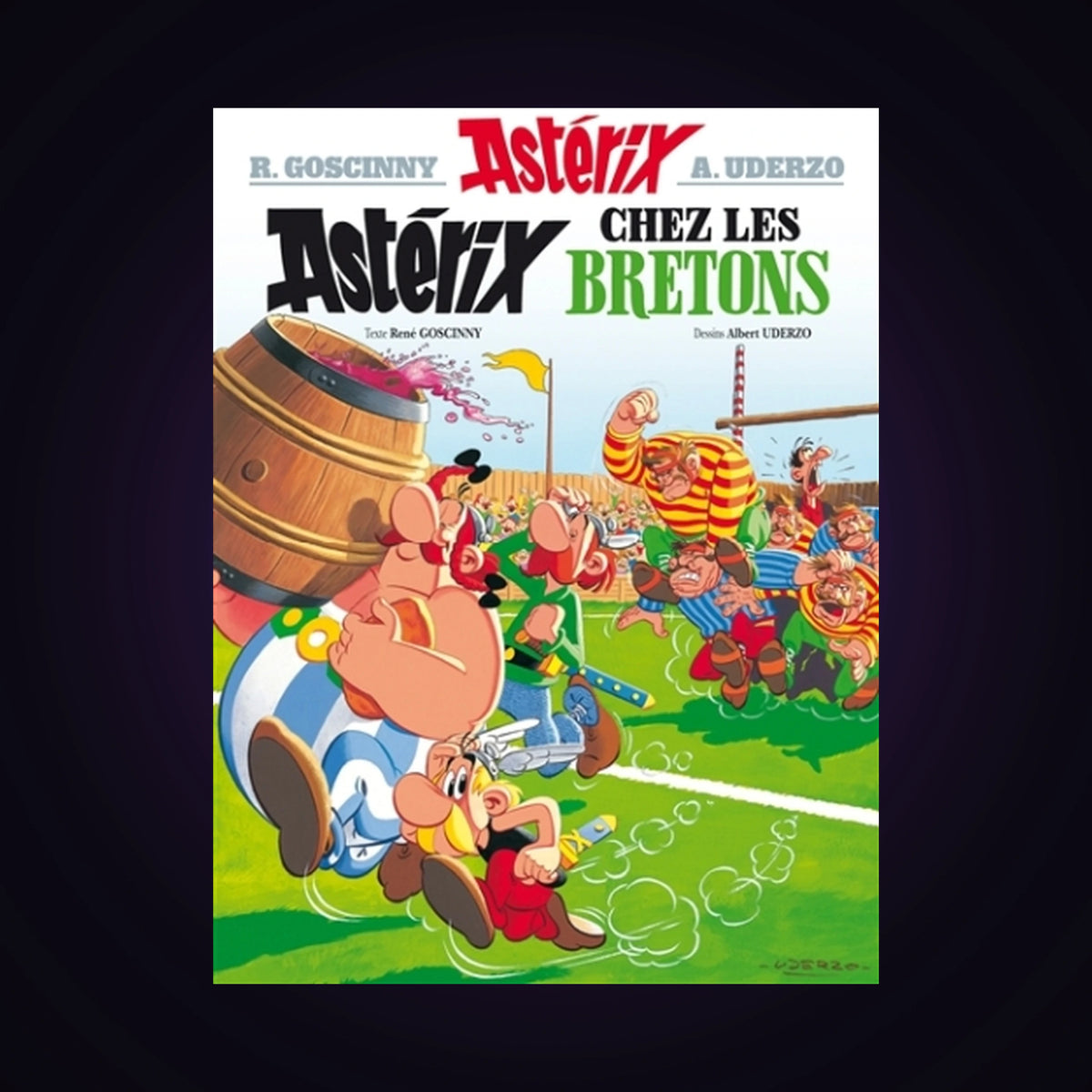 Astérix. Tome 8 - Astérix chez les Bretons (couverture rigide 2004)