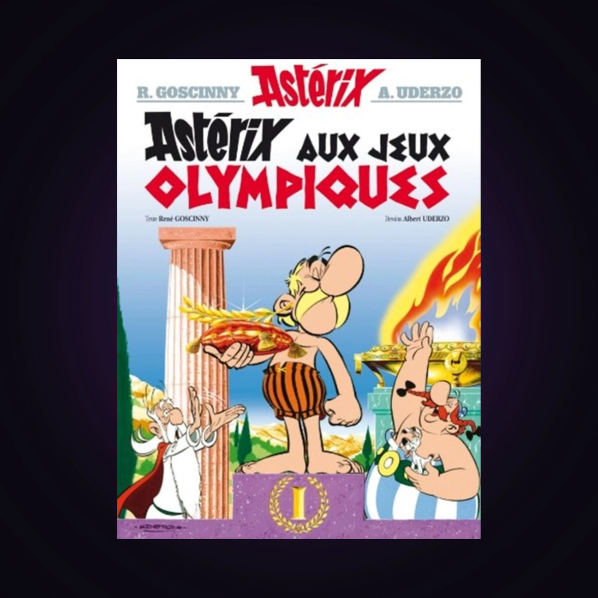 Astérix. Tome 12 - Astérix aux Jeux Olympiques (couverture rigide 2005)