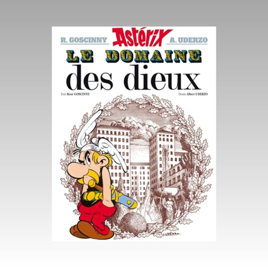 Astérix. Tome 17 - Astérix le domaine des Dieux (couverture rigide 2005)