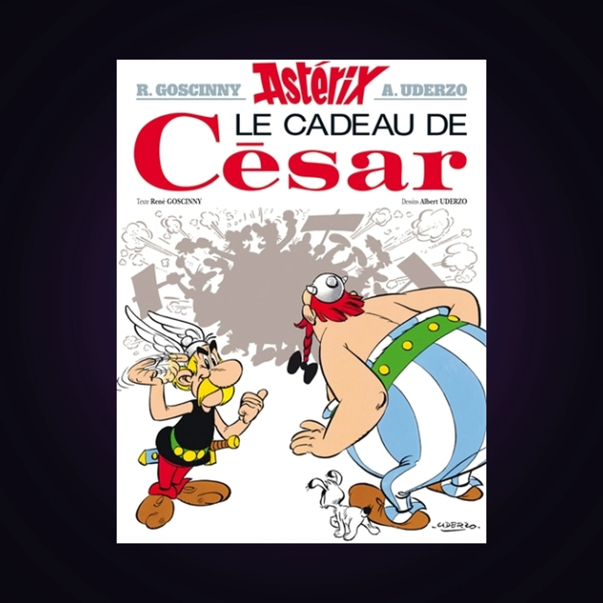 Astérix. Tome 21 - Astérix le cadeau de César (couverture rigide 2005)