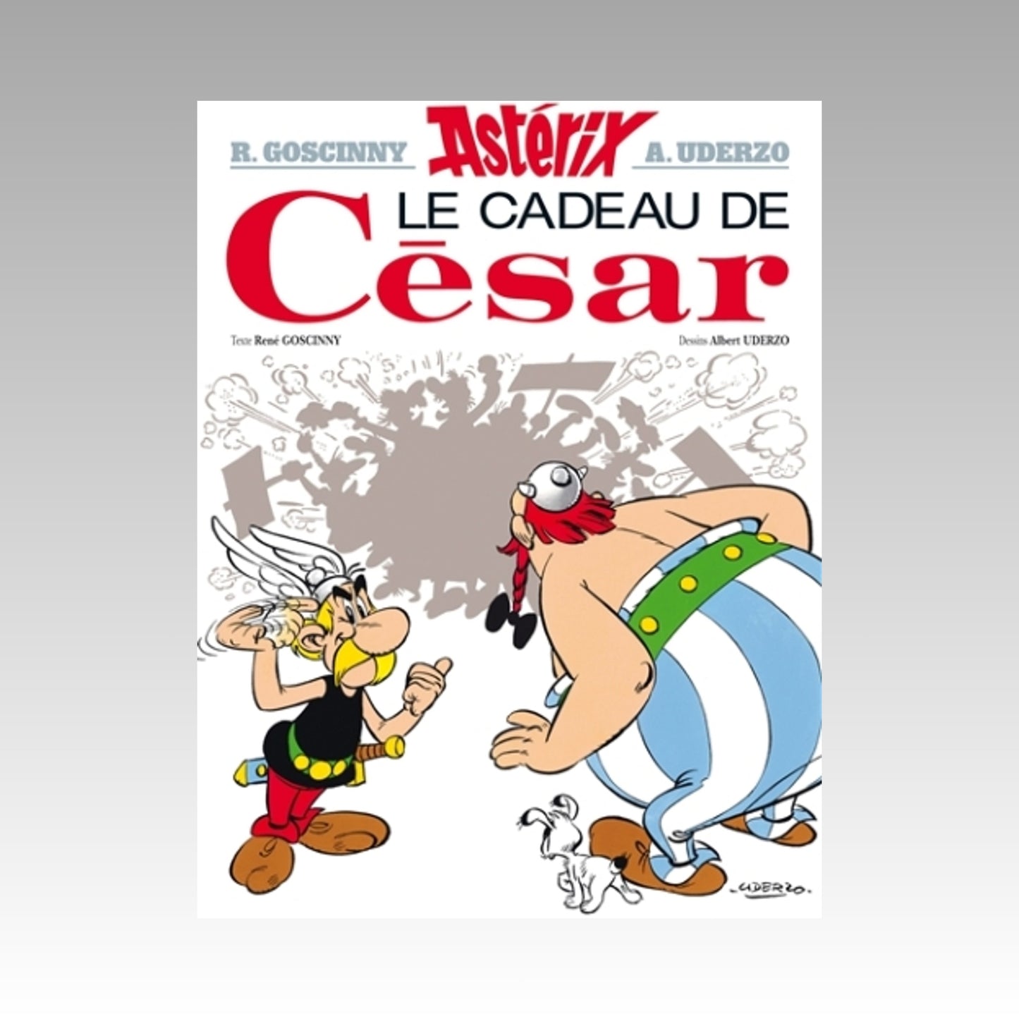 Astérix. Tome 21 - Astérix le cadeau de César (couverture rigide 2005)