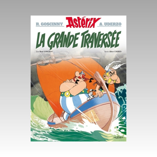 Astérix. Tome 22 - Astérix la grande traversée (couverture rigide 2004)