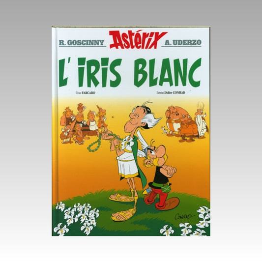 Astérix. Tome 40 - L'iris blanc (couverture rigide 2023)