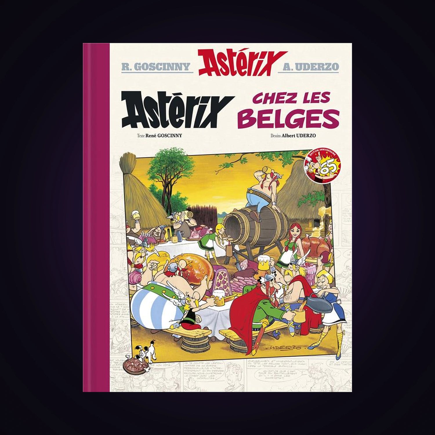 Astérix. Tome 24 - Astérix chez les Belges - Édition Luxe (couverture rigide 2024)