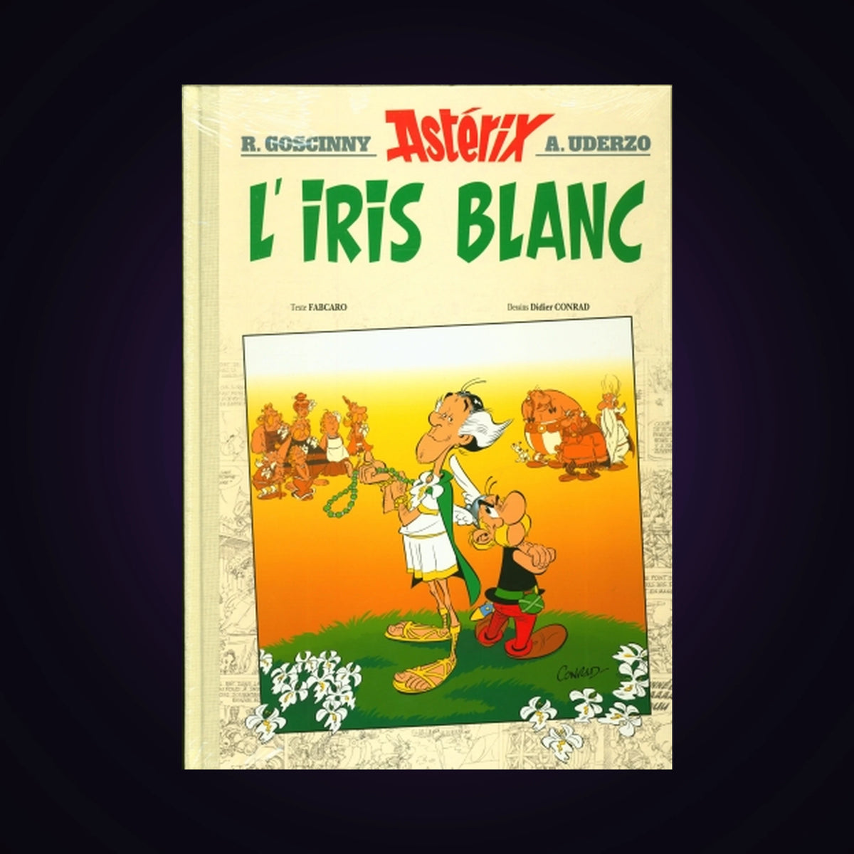 Astérix. Tome 40 - L'iris blanc - Édition luxe
