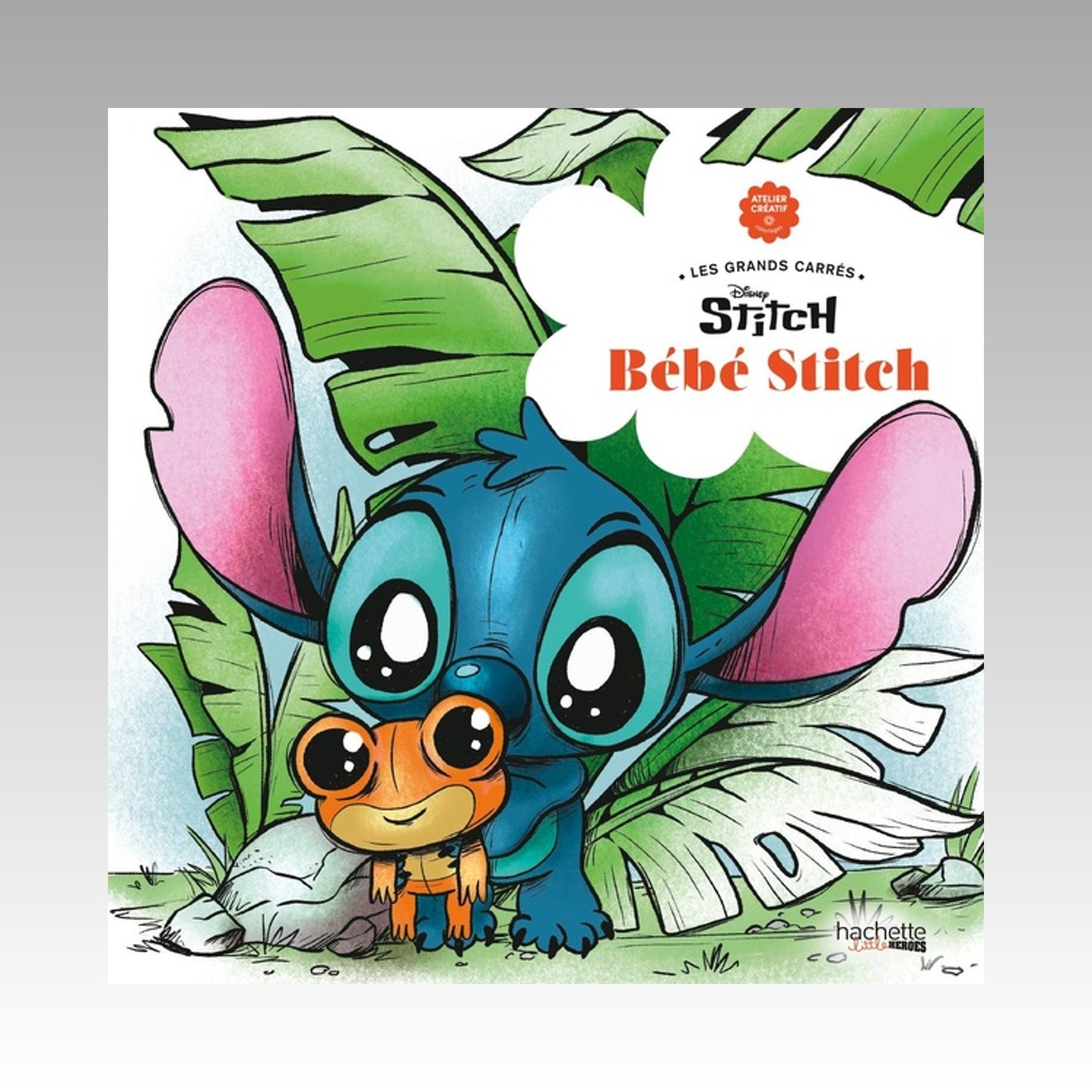 Les grands Carrés - Stitch - Bébé Stitch