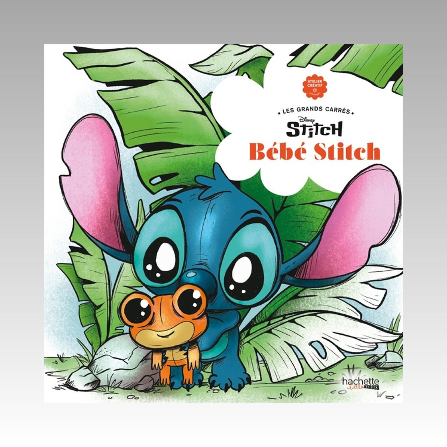 Les grands Carrés - Stitch - Bébé Stitch