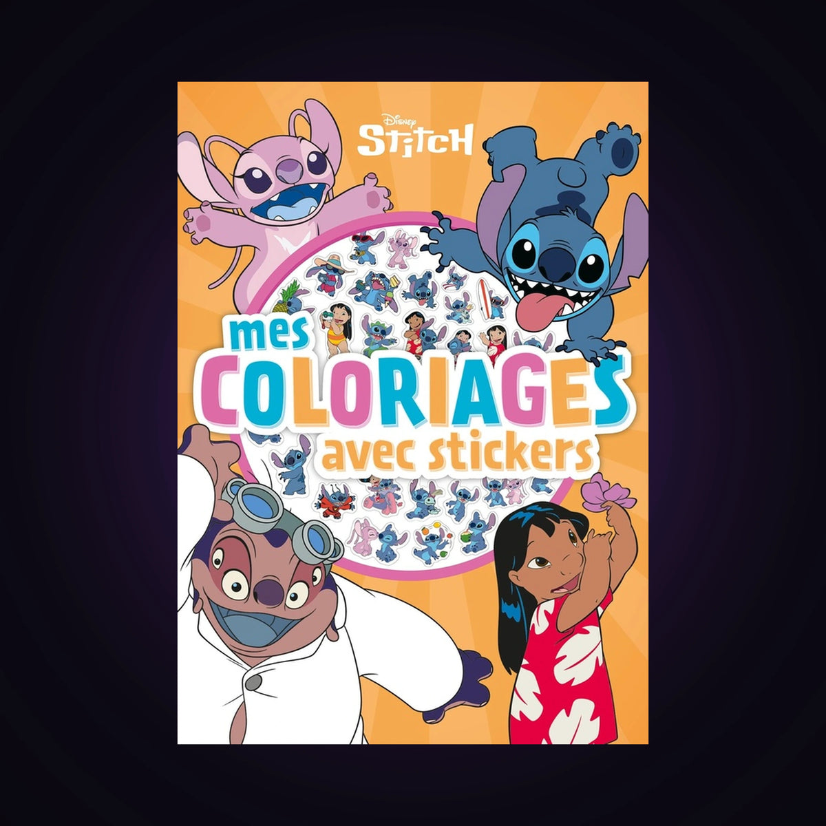 Stitch - Mes coloriages avec stickers (février 2025)
