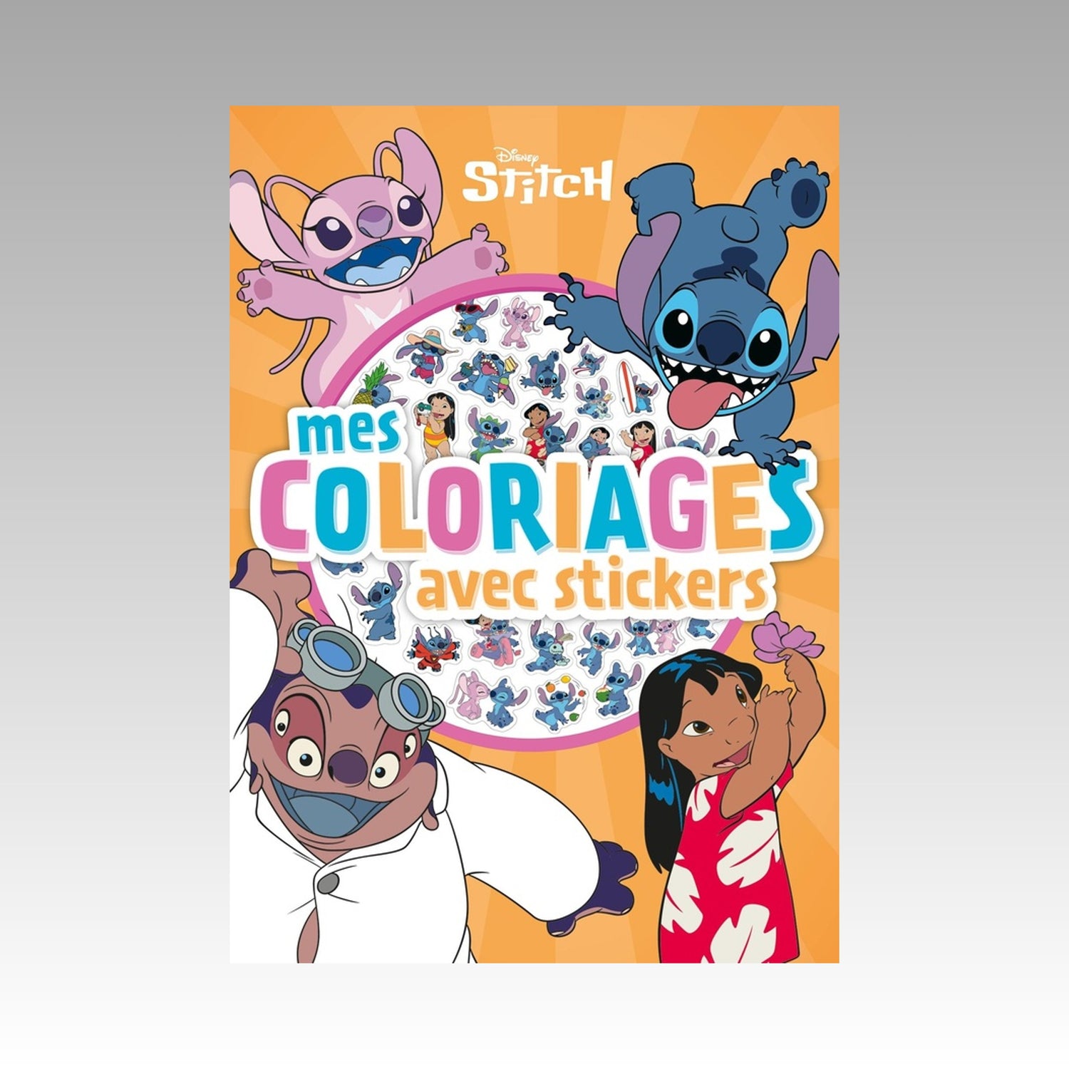 Stitch - Mes coloriages avec stickers (février 2025)