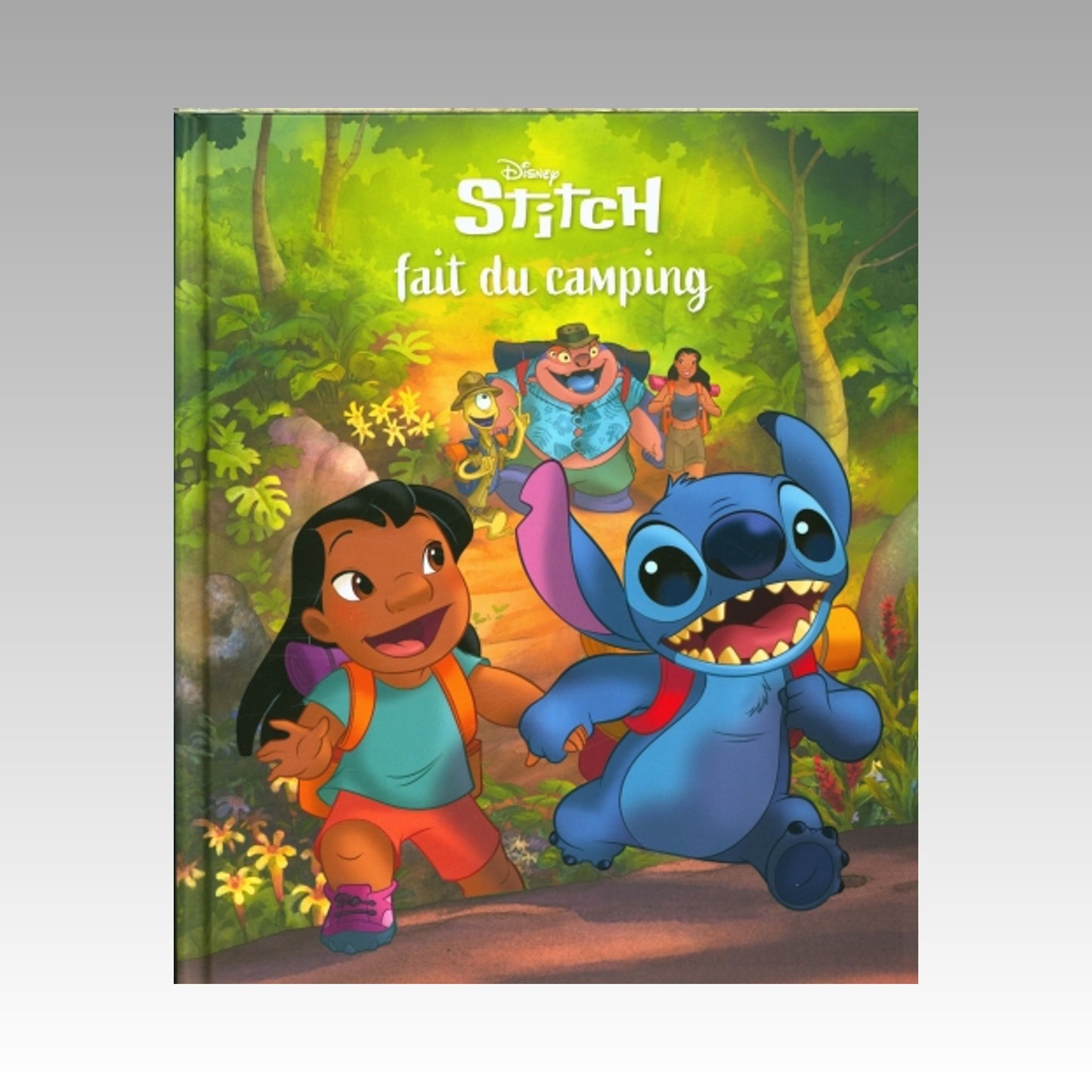 Stitch fait du camping