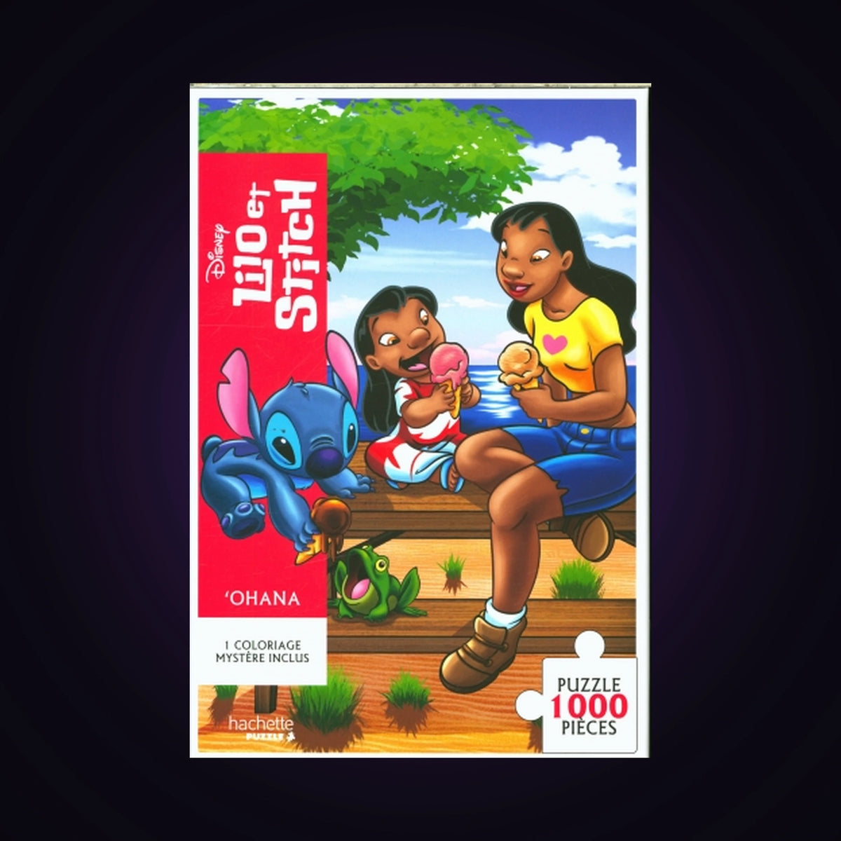 Lilo et Stitch - Ohana - Puzzle 1000 pièces + 1 coloriage