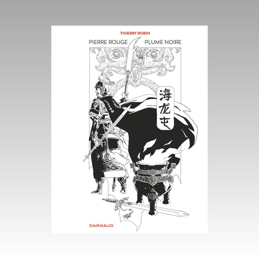 Pierre rouge, plume noire - Édition Noir & blanc numérotée et signée