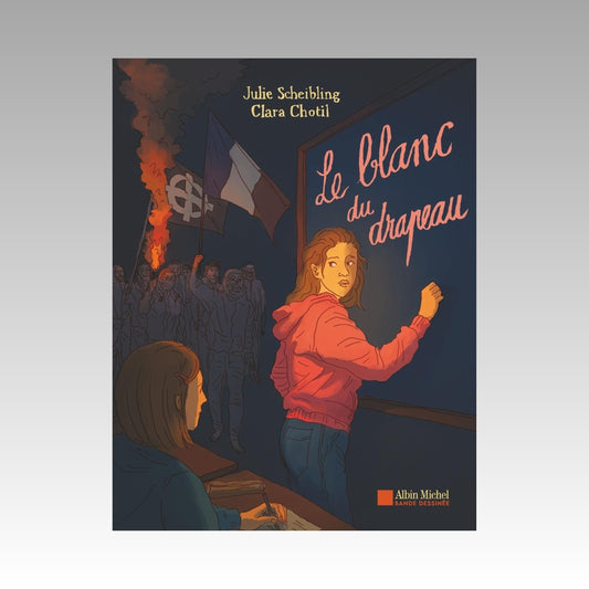 Le blanc du drapeau