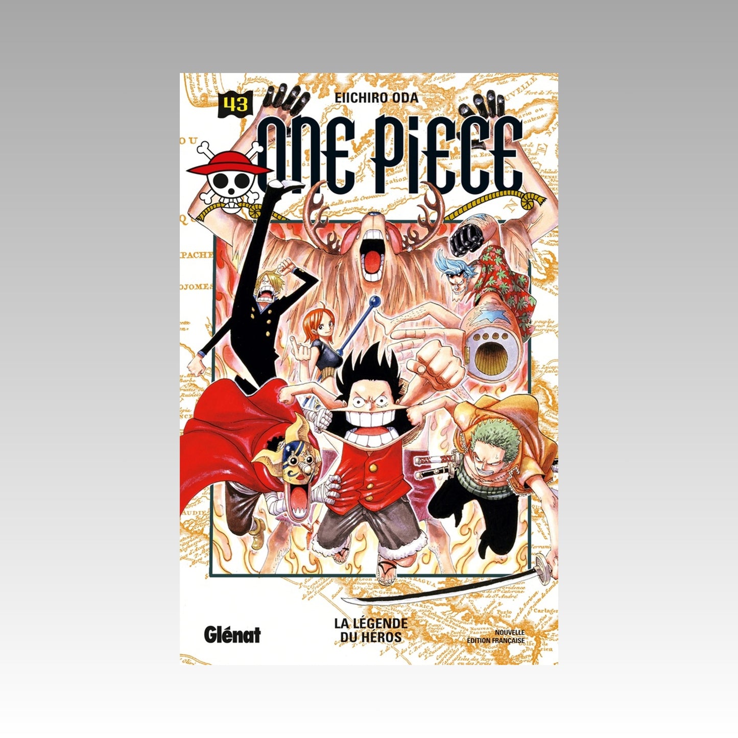 One Piece. Tome 43 - La légende du héros