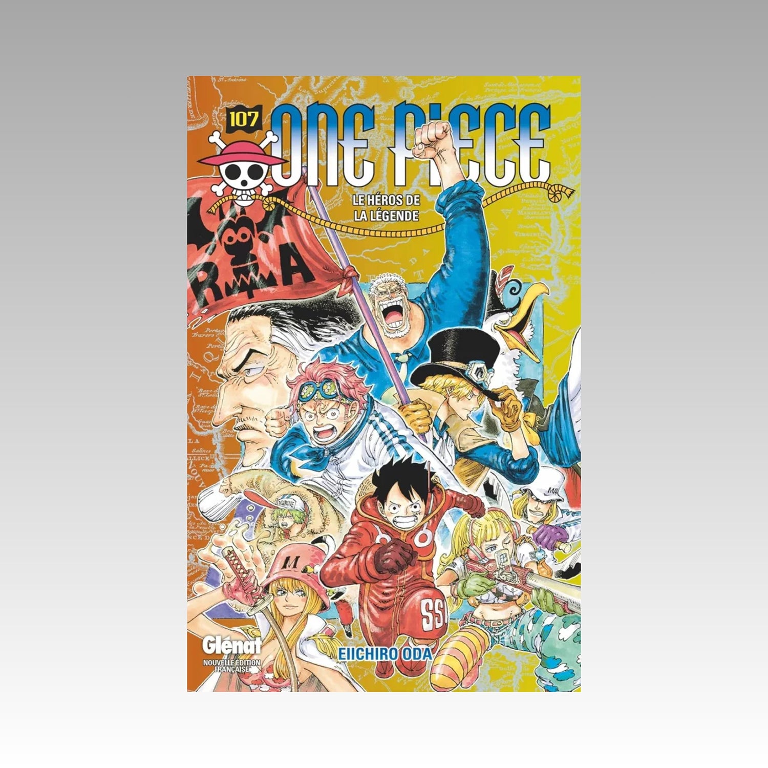 One Piece. Tome 107 - Le héros de la légende