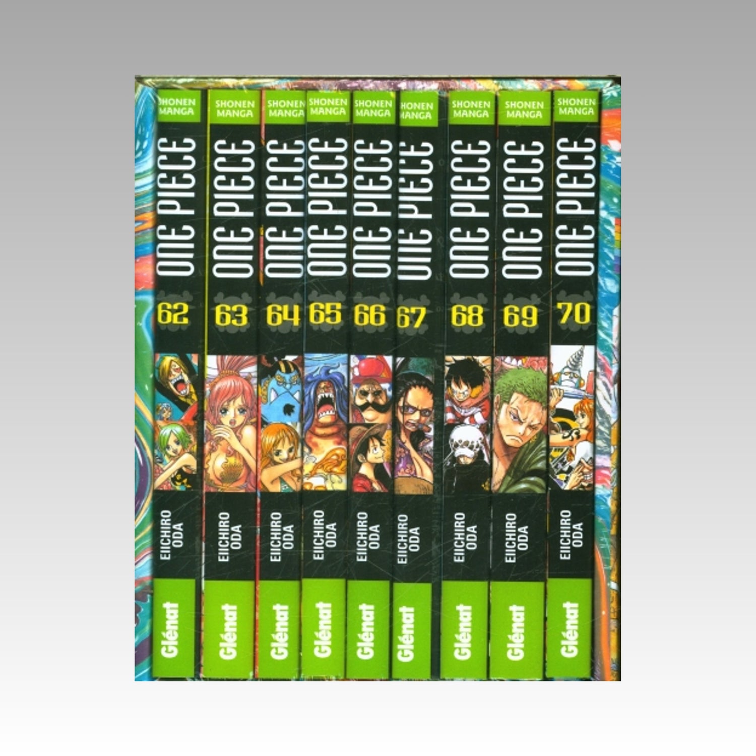 Coffret One Piece Tomes 62 à 70 - Île des hommes-poissons