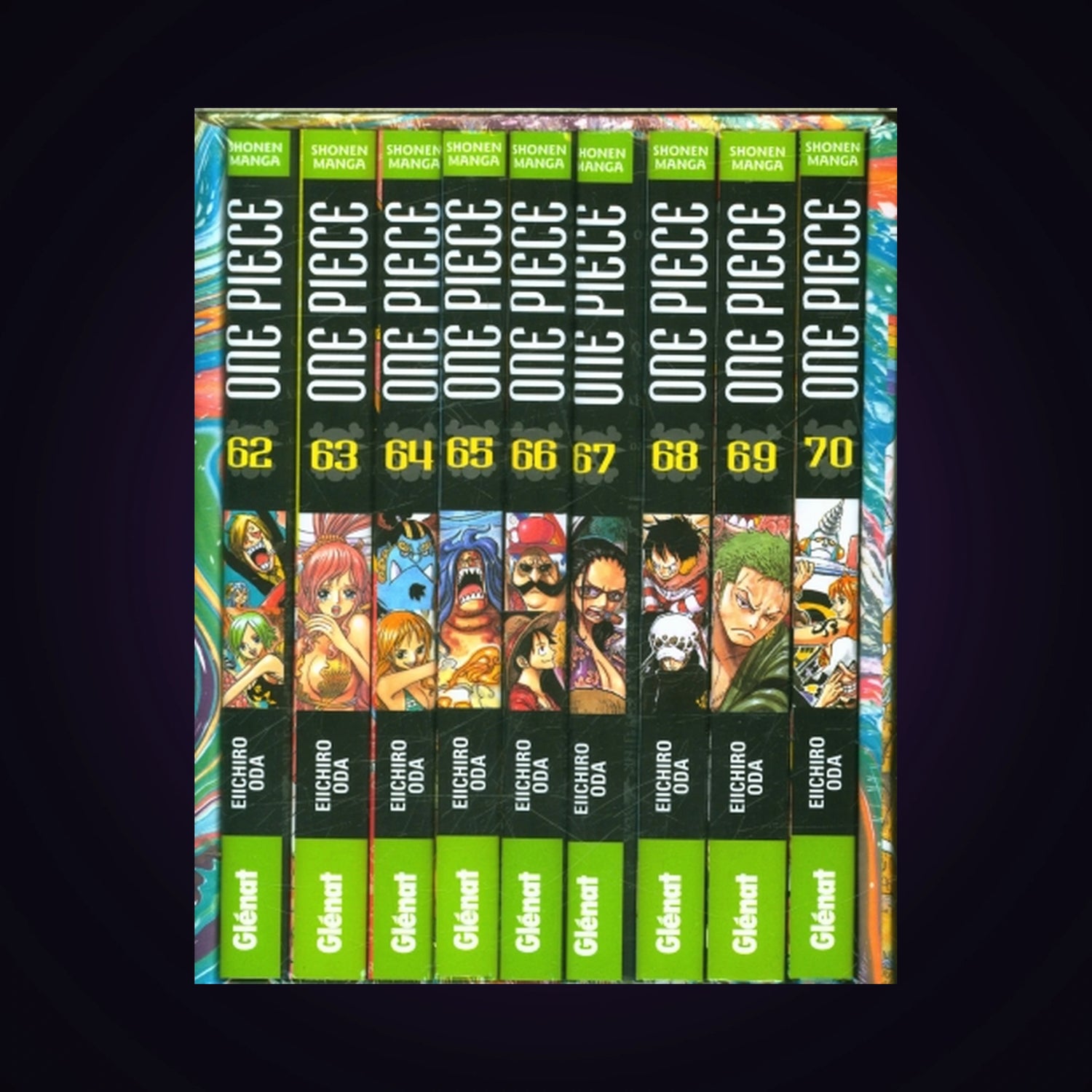 Coffret One Piece Tomes 62 à 70 - Île des hommes-poissons