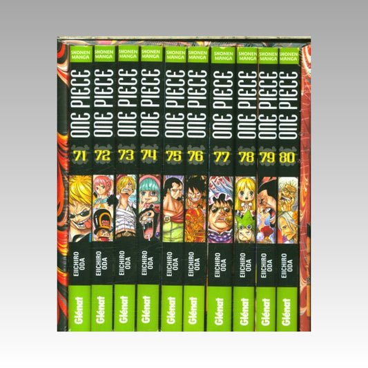 Coffret One Piece Tomes 71 à 80 - Dressrosa