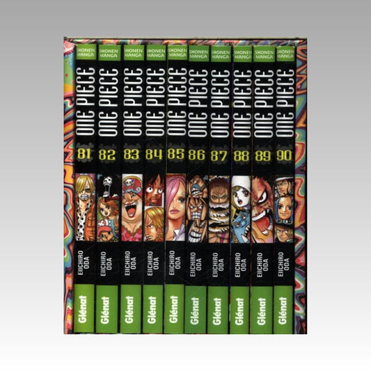 Coffret One Piece Tomes 81 à 90