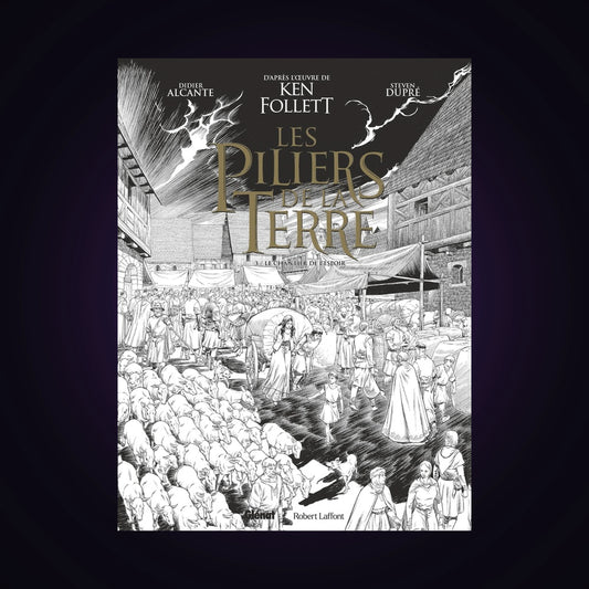 Les piliers de la terre - Édition Noir et Blanc. Tome 3