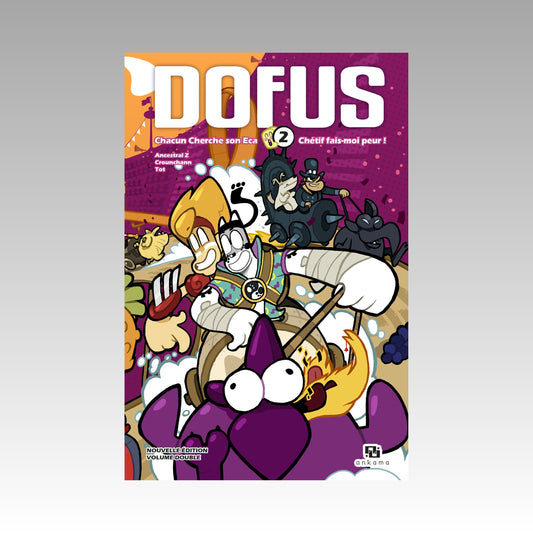 Dofus. Tome 2 + Carte - Chacun Cherche son Eca / Chétif fais-moi peur !