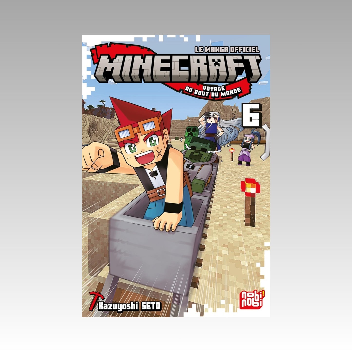 Minecraft - Le manga officiel. Tome 6 - Voyage au bout du monde