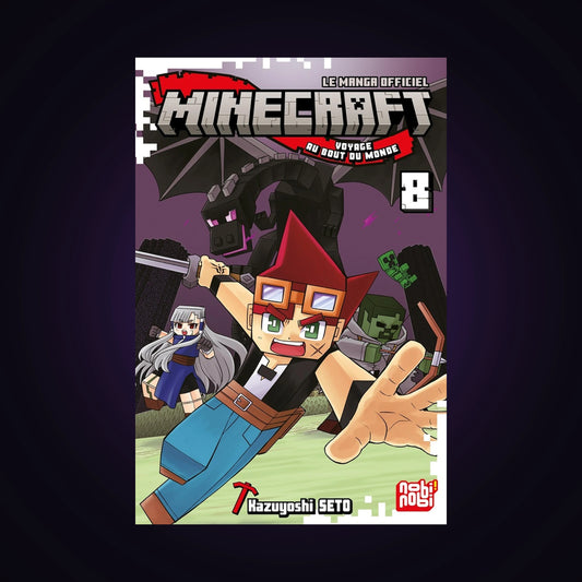 Minecraft - Le manga officiel - Voyage au bout du monde. Tome 8