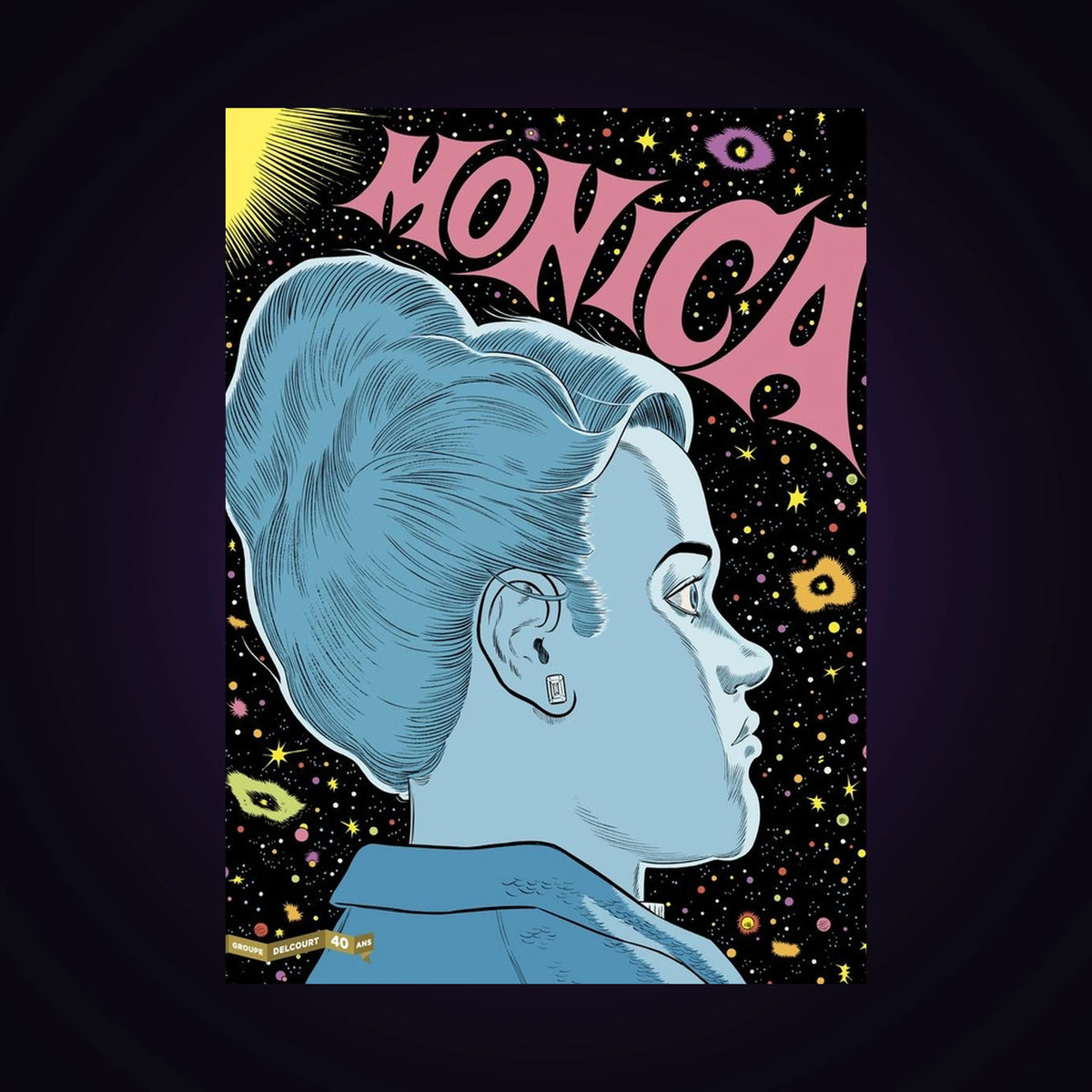 Bibliothèque de Daniel Clowes - Monica. Édition 40 ans
