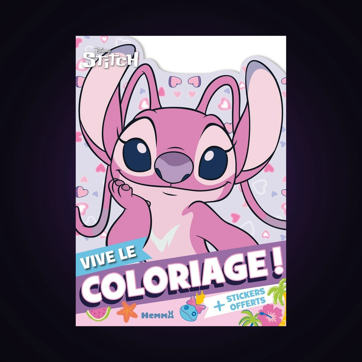 Stitch - Vive le coloriage ! + stickers offerts