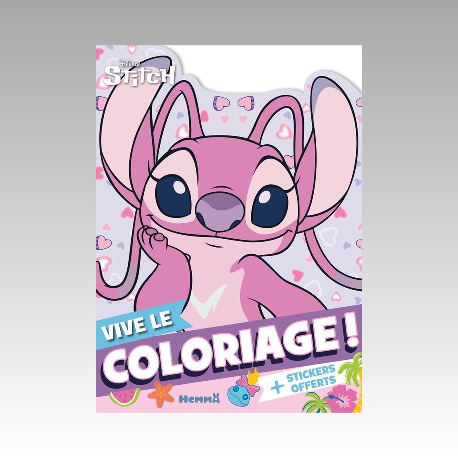 Stitch - Vive le coloriage ! + stickers offerts